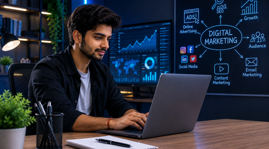 how to start a career in digital marketing