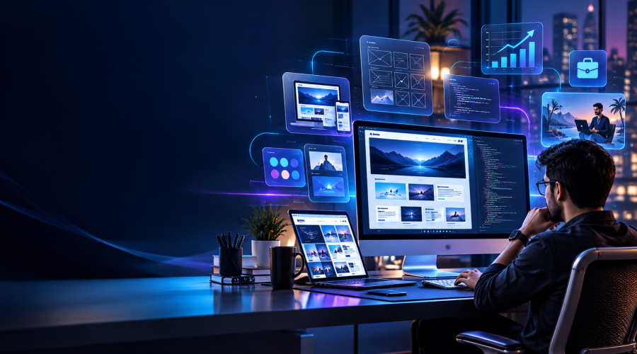 website designing career